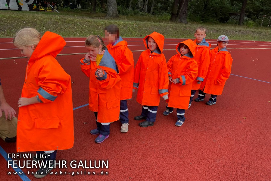 Zwergenmarsch der Kinderfeuerwehren Dahme-Spreewald 2021